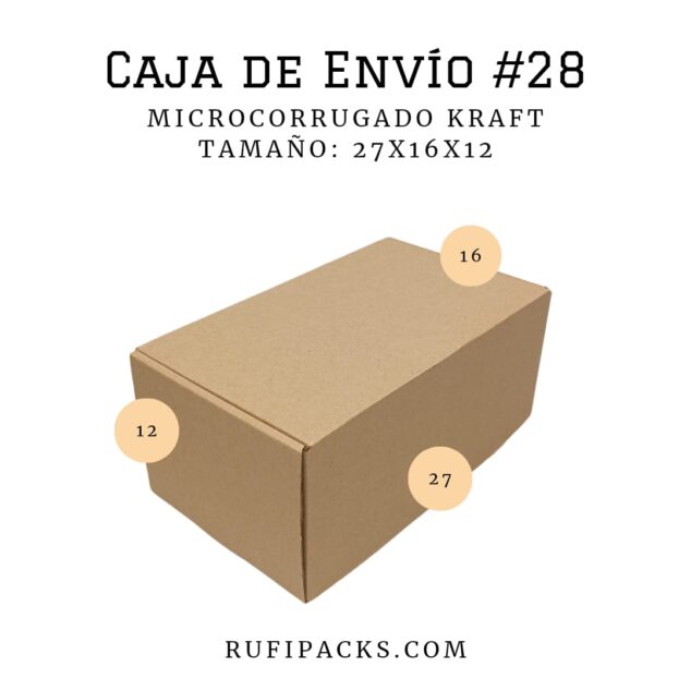 Caja de Envío #28 27X16X12