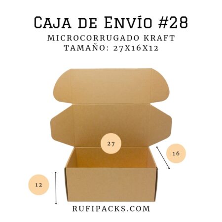 Caja de Envío #28 27X16X12