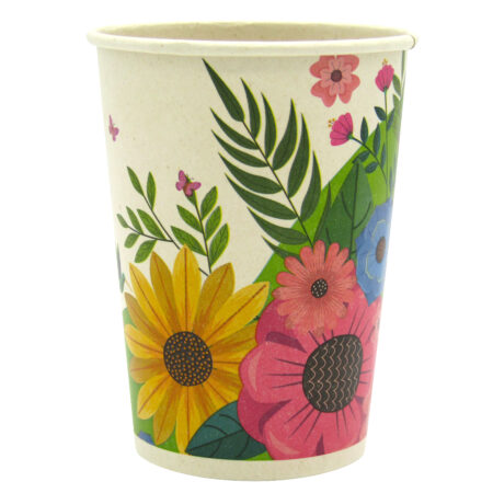 VASO 12 OZ BIOFORM GARDEN CARTON BAGAZO CAÑA PAQ. 25 U.