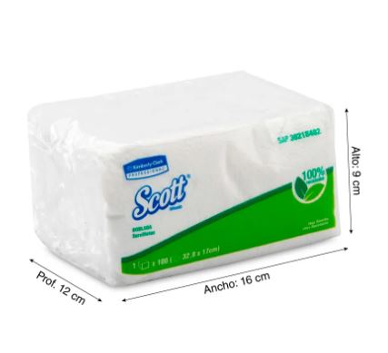SCOTT SERVILLETA DOBLADA 2