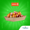 BANDEJA #1 BIOFORM CARTON COLOR KRAFT Paq. x 25 u. 15X12.5X4 CMS.
