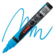 MARCADOR UNI CHALK 5MM PUNTA REDONDA AZUL CLARO