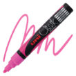 MARCADOR UNI CHALK 5MM PUNTA REDONDA ROSADO NEON