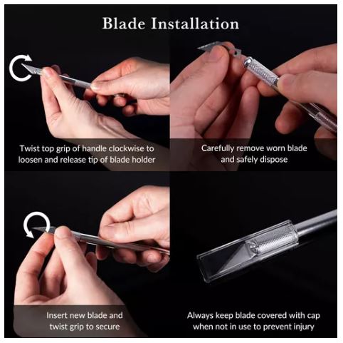 CUCHILLA / BISTURÍ PARA CORTE CRAFT