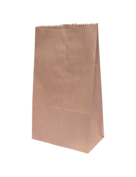 BOLSA KRAFT CON FUELLE #20 36X21X12 CMS.