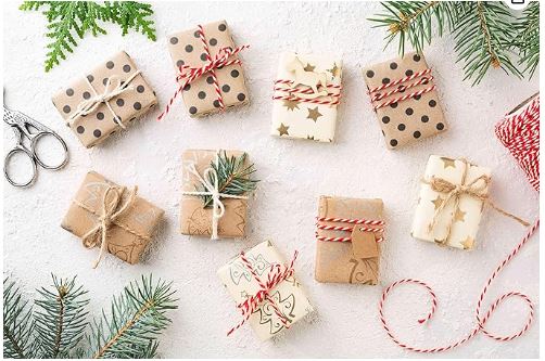 CUERDA DE ALGODON ROJO Y BLANCO 1MM X 100G.