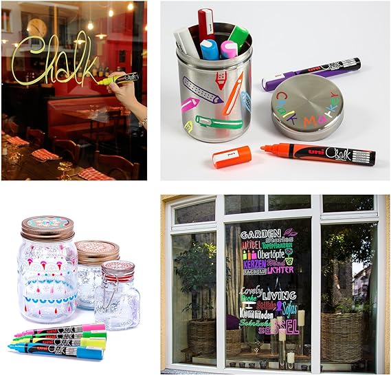 MARCADOR UNI CHALK 8MM PUNTA GRUESA VIOLETA