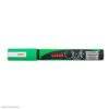 MARCADOR TIZA LIQUIDA UNI CHALK 5MM PUNTA REDONDA VERDE NEON