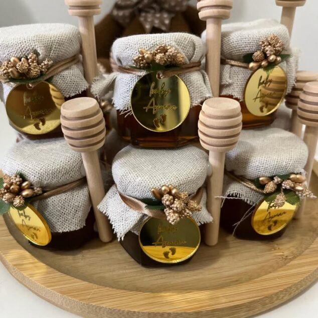 Palitos de Madera para Miel - Palitos Mieleros para acompañar frascos de miel