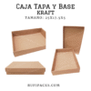 CAJA TAPA Y BASE 25X17.5X5 KRAFT