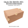 CAJA DE ENVÍO #31 18X12X8.5