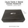 CAJA 32X23.5X8.5 TAPA Y BASE NEGRA PREMIUM
