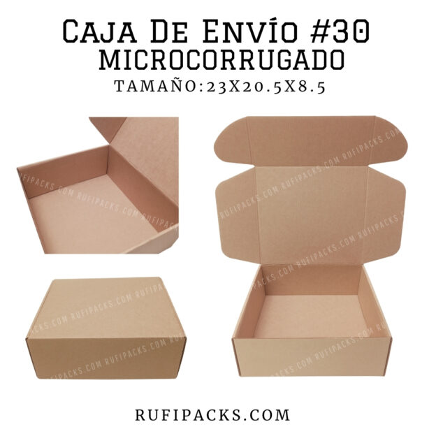 CAJA DE ENVIO #30 23X20.5X8.5 CMS.