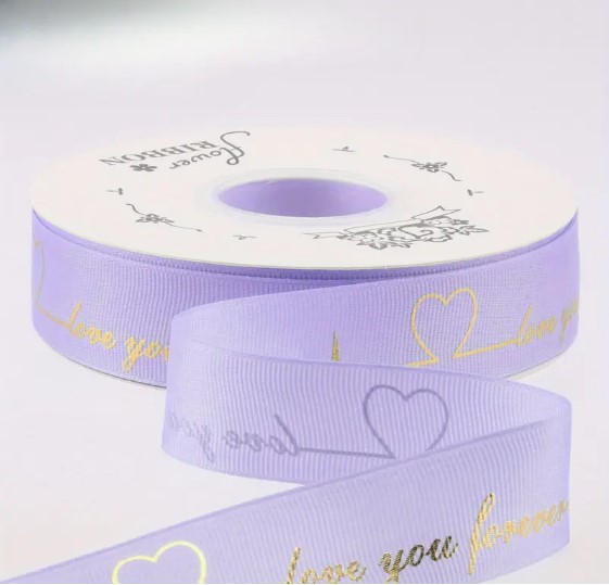 CINTA DECORATIVA LATIDO EN BORLON X 1 ROLLO