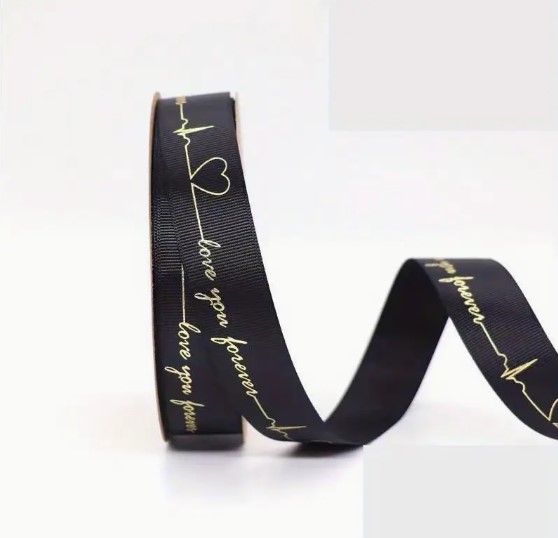 CINTA DECORATIVA LATIDO EN BORLON X 1 ROLLO