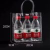 BOLSAS PVC #5 19.5X9X20 CMS. TRANSPARENTES PARA REGALOS