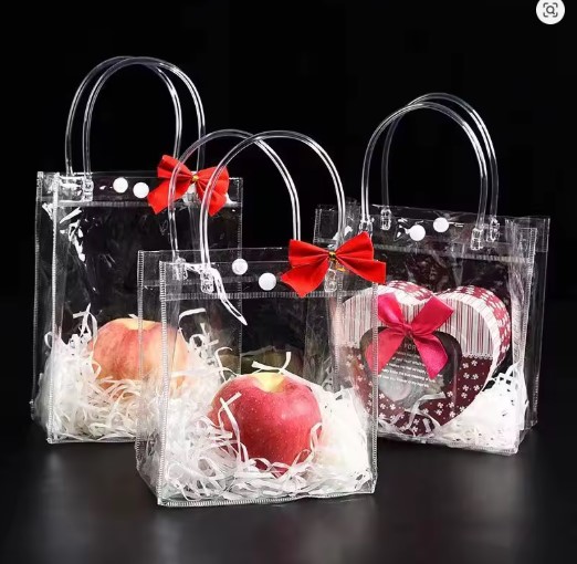 BOLSAS PVC #3 13x10x15 CMS. TRANSPARENTES PARA REGALOS