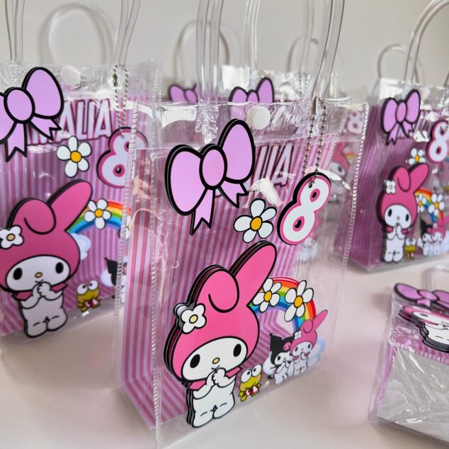 BOLSAS PVC #4 15X7X20 CMS. TRANSPARENTES PARA REGALOS