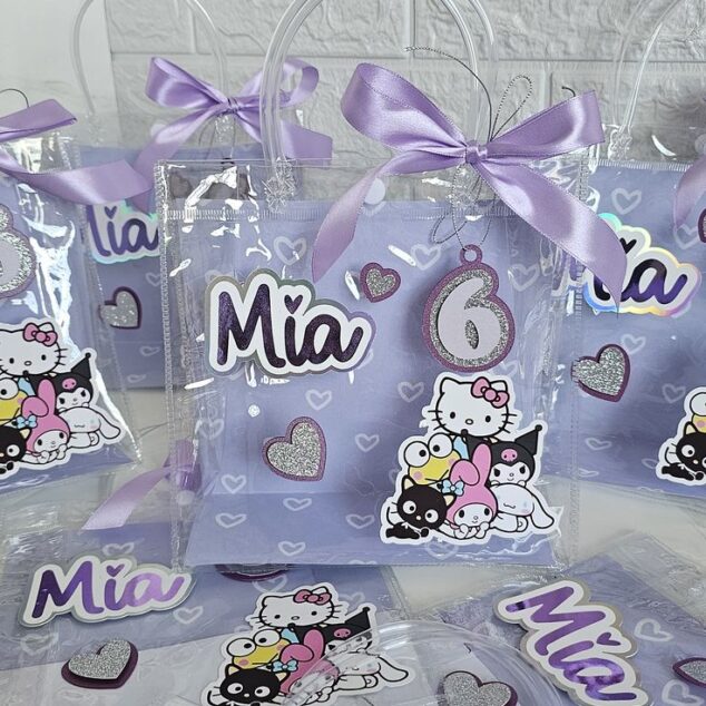 BOLSAS PVC #5 19.5X9X20 CMS. TRANSPARENTES PARA REGALOS