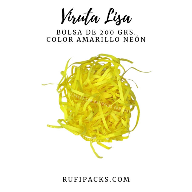 VIRUTA DE PAPEL LISA BOLSA X 1 KILO COLORES INTENSOS