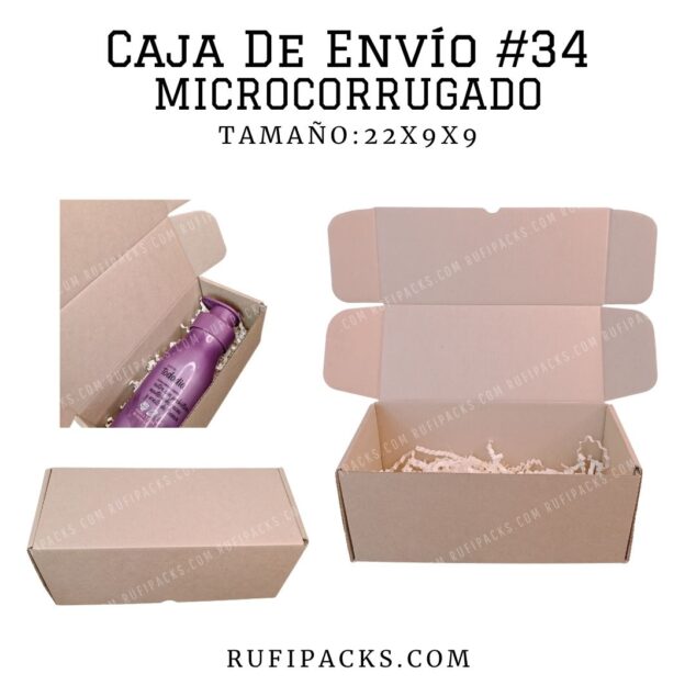 CAJA DE ENVIO #34 22X9X9 CMS.