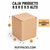 CAJA PARA PRODUCTO 8X8X9.5 MICROCORRUGADO
